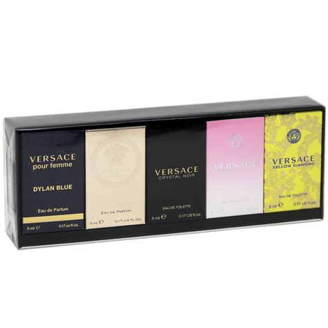 versace women's mini set|Versace 5 piece mini set.